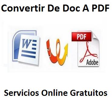 Convertir Doc Word Pdf Ligne